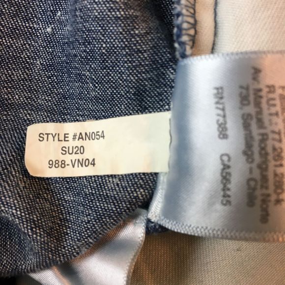 Re-Imagined J. Crew High Rise Paper Bag Denim Pant - Picture 6 of 8